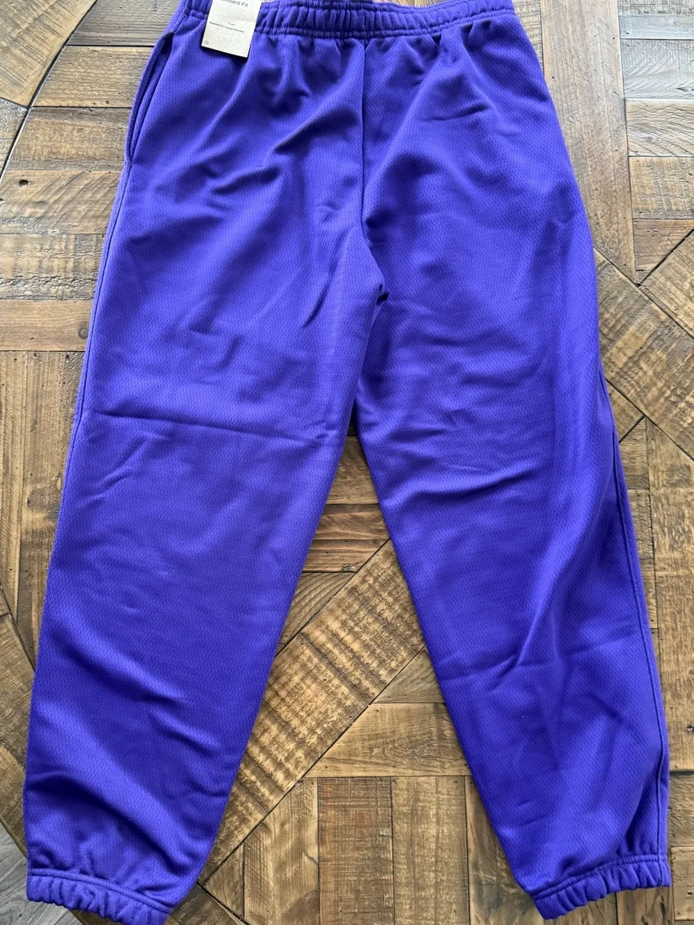 Nike Kobe Kids Purple Sweatpants with Yellow Logo